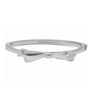 KATE SPADE • Silver Love Notes Bangle Bracelet